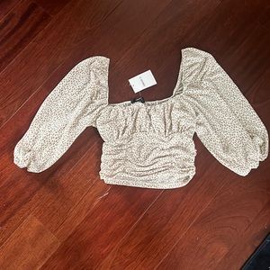 Forever 21 m Wemons cheetah top nwt